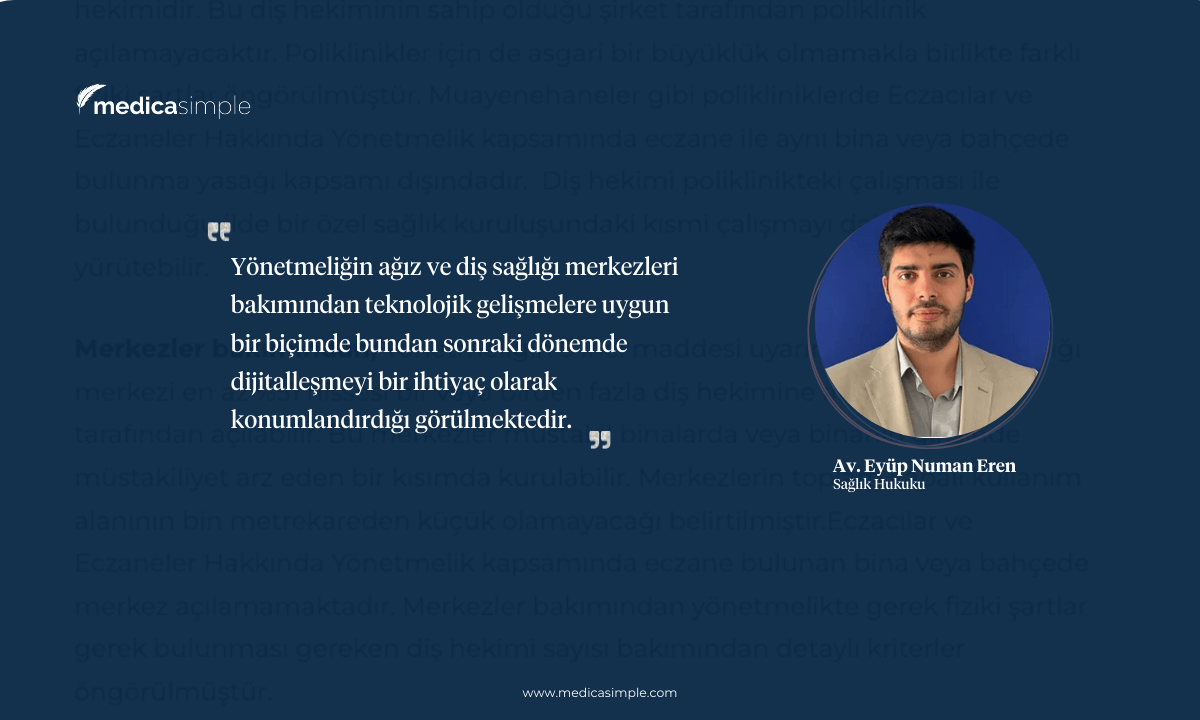 Yeni Yönetmelik Kapsamında Diş Kliniklerini Bekleyen Değişiklik ve Yenilikler