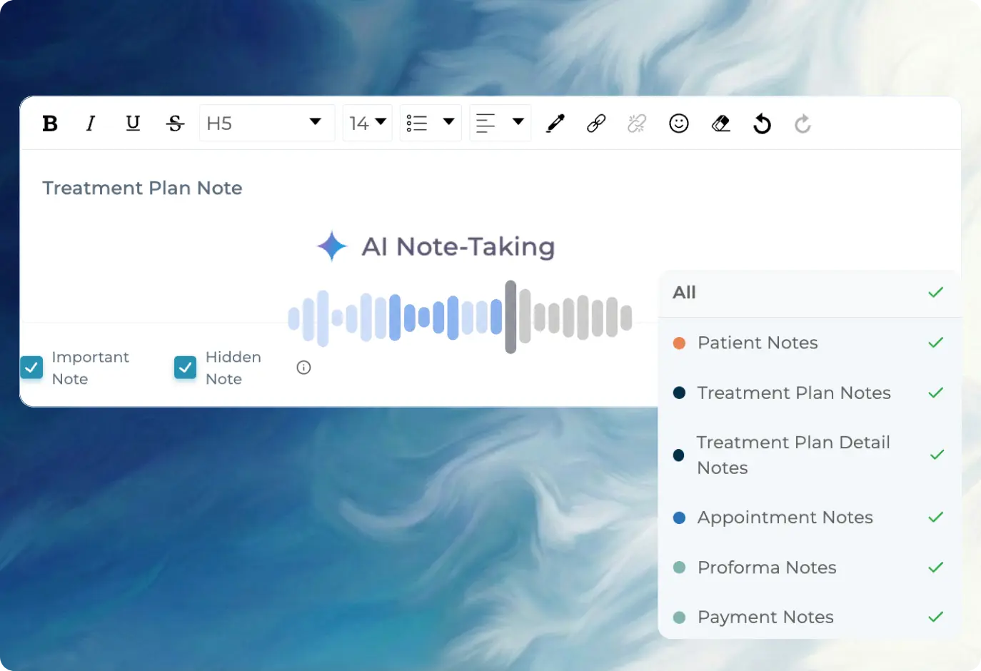 Digital proforma and signature flow on Medicasimple