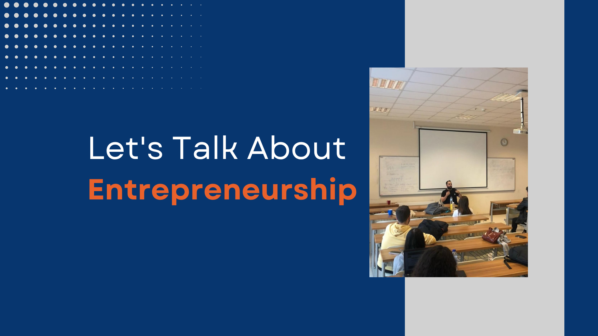 Inspiring Future Entrepreneurs at Gebze Technical University