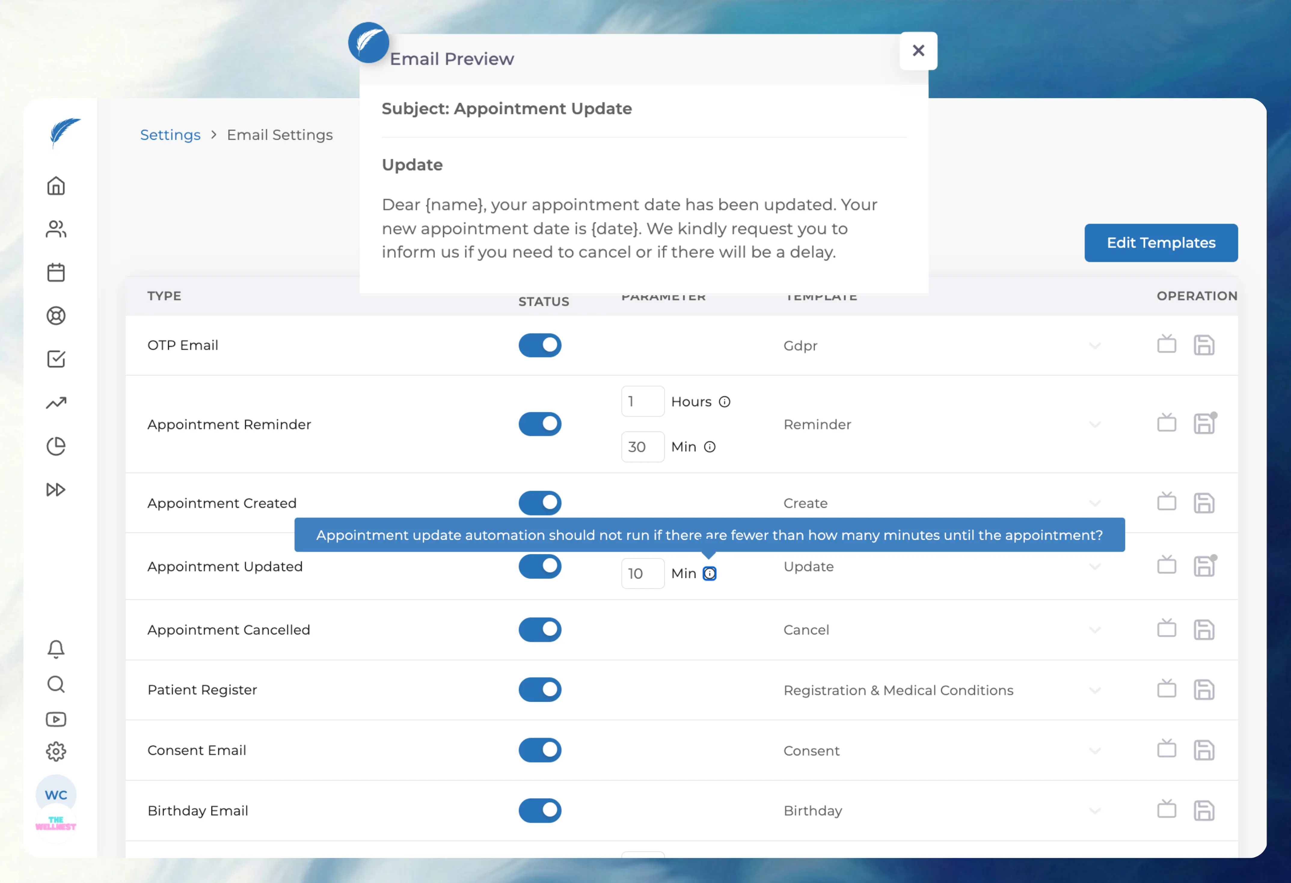 Otomatik Hatırlatma Akışı - Medicasimple